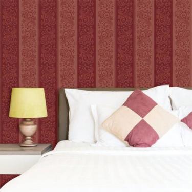 Imagem de Papel de Parede Vinil Autocolante Arabesco Vintage 250 - Inove Papéis 