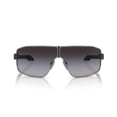 Imagem de Óculos de Sol Prada Linea Rossa Cinza Masculino 0PS 54YS 5AV-Masculino