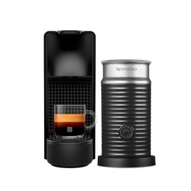 Imagem de Combo Cafeteira Espresso Nespresso Essenza Mini Preta + Espumador de Leite Aeroccino 110V