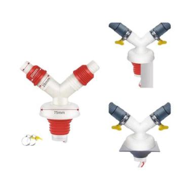 Imagem de Adaptador de Drenagem para Máquina de Lavar - Anti-Transbordamento e A