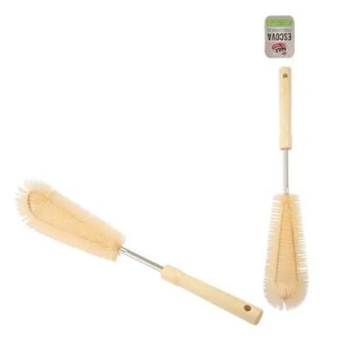 Imagem de Escova Para Lavar Garrafas Squeeze Mamadeira De Nylon 39,5Cm - Clink