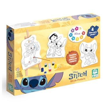 Imagem de Nig Brinquedos Kit de Pintura Infantil Disney Stitch