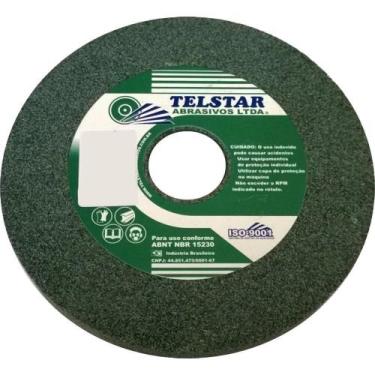 Imagem de Rebolo para Esmeril 6 x 3/4 x 1 1/4 Grão 60 - TELSTAR