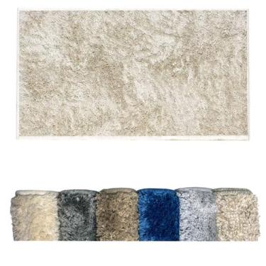 Imagem de 1 Tapete Quarto Beira Cama Antiderrapante 50 x 100 Oa Cl Vr - IDEALIZA