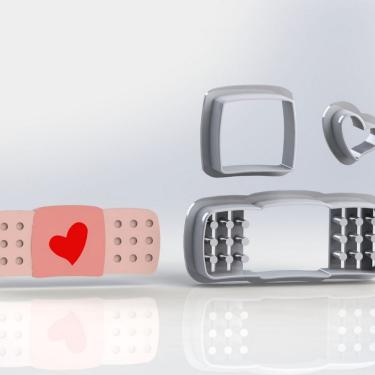 Imagem de Cortador Enfermagem Band Aid Modular Tamanho 5Cm