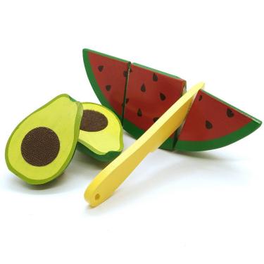 Imagem de Brincando De Comidinhas - Kit Frutinhas Com Corte New Art