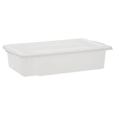 Imagem de Kit 5 Caixa Alimentícia 15L Frigorifica Com Tampa Multiuso Pro