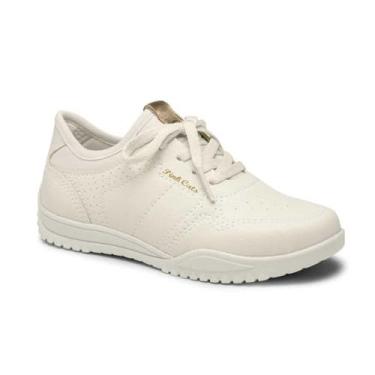 Imagem de Tênis Infantil Menina Pink Cats Casual Off White 33