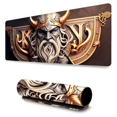 Imagem de Mouse Pad Gamer Profissional Confortável Antiderrapante Escritório e Games 90x40 - Barbarian