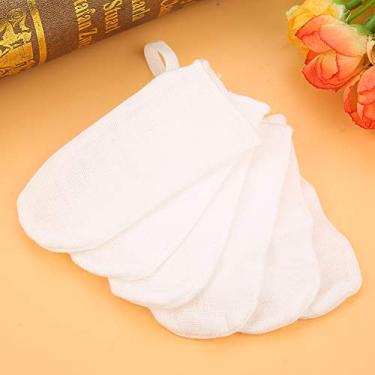 Imagem de 6pcs/ Conjunto de Algodão, Escovas de Dentes 6pcs Gaze de Gaze de Dedão Oval Decíduo para Criança Ferramenta de Limpeza de Cavidade de Dentes de de bebê bebê