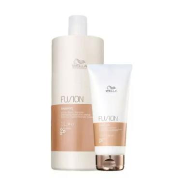 Imagem de Kit Wella Professionals Fusion - Shampoo 1l + Cond 200ml