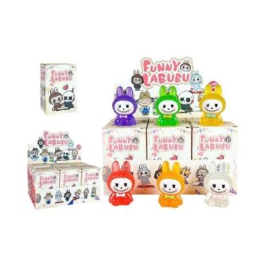 Imagem de Mini Figura De Anjo Brinquedos Labubu Anjos Caixa Surpresa Boneca Anim