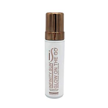 Imagem de Glow on the Go Brilho Em Movimento, Mousse Bronzeador Autobronzeador, Sem Sol Para Todos Os Tons De Pele, Instantâneo Natural, Secagem Rápida, Manchas, Autobronzeamento Rápido 2 Horas, 7 Oz