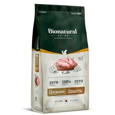 Imagem de Bionatural Prime - Frango Gatos Castrados 7,5kg