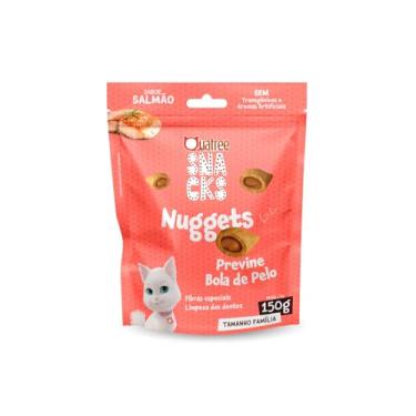 Imagem de QUATREE SNACKS NUGGETS GATO BOLA DE PELO SALMAO 150G