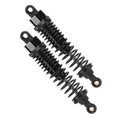 Imagem de Alomejor Metal 2PCS Car Car RC por 1:10 Preto, Melhore o Desempenho da Absorção de Choque para o JLB EM DHK HPI RC (85 mm)