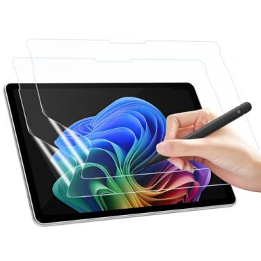 Imagem de MoKo Pacote com 2 protetores de tela de papel para Microsoft Surface Pro 30.5 cm 2025, filme PET antirreflexo antirarranhões para Surface Pro 12 polegadas, compatível com Surface Pen, fosco