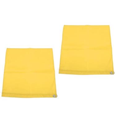 Imagem de WALFRONT Bandeira de Abra -Bandeira do Treinamento de Cavalos de Abrasão - de Luz Resistente à Pilotagem para Melhorar a Atenção e o Engajamento para Entretenimento de Atividades (Amarelo)