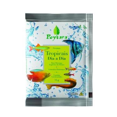 Imagem de Ração Para Peixes Tropicais Dia A Dia 15g Sache Poytara