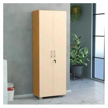 Imagem de Armário Multiuso Vegas 2 Portas com Chave Noce Perola San Marino