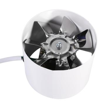 Imagem de KIMISS Ventilação do Ventilador do Duto Embutido Duto Em Linha Lâmina de Aço de Refrigeração Interna 220V 20W Ventilador de Ventilação de Booster para Controle de Odor