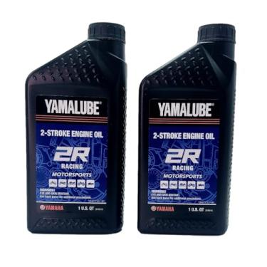 Imagem de YAMAHA Óleo De Motor Original Oem Yamalube Lub-2Strk-R1-12 Racing 2R 2 Tempos Yamalube Oem - 2 Litros