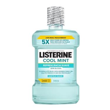 Imagem de Listerine Cool Mint Enxaguante Bucal Sem Álcool, 1,5l