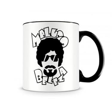 Imagem de Caneca Raul Seixas Maluco Beleza Preta 330 ml