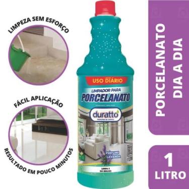 Imagem de Limpador para porcelanato uso diario 1l duratto lavanda