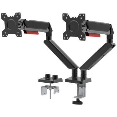 Imagem de Suporte de Monitor Braço Duplo Amvox ASM 016A 17" A 32" Padrão VESA 