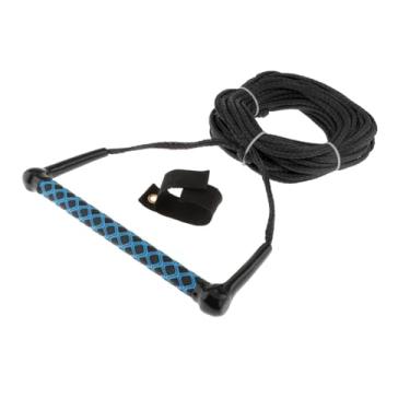Imagem de Dynwave Corda para esqui aquático Wake Board, corda de reboque para esqui aquático com alça, linha de surf para Kneeboard, Corda Negra