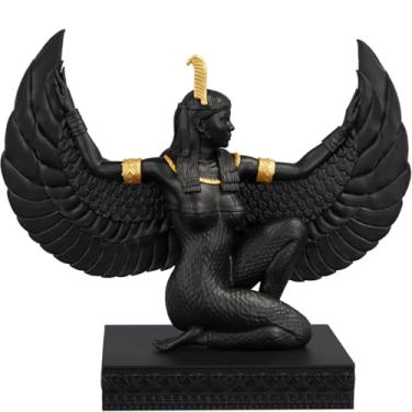Imagem de Estátua Maat Deusa Da Verdade - Estatueta (Cor Aurum Noctis)