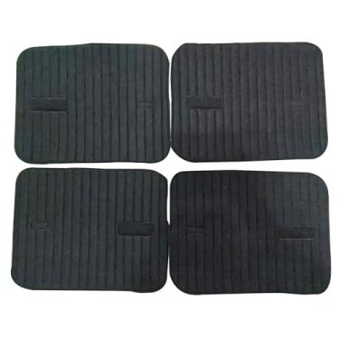 Imagem de Forros de bandagem de cavalo de qualidade premium garantem respirabilidade ideal sob envoltórios de perna de cavalo polo, o tecido afasta a umidade das pernas do seu cavalo para evitar o acúmulo de