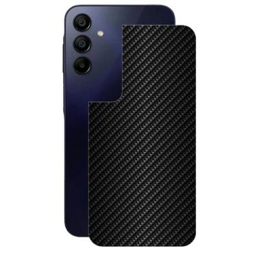 Imagem de Película para Samsung Galaxy A15 - Traseira de Fibra de Carbono Preta - Gshield