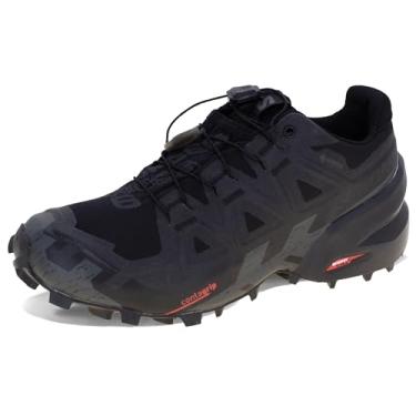 Imagem de Salomon T nis de caminhada masculino Speedcross 6 GTX, Preto/Preto/Fantasma, 9.5