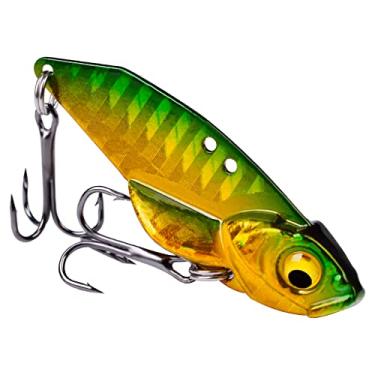 Imagem de ZZTWER 1 Isca de pesca artificial 5 g 7 g 10 g 15 g iscas de colher de metal de carpa lúcio com ganchos agudos isca de pesca artística para baixo