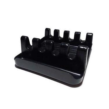 Imagem de Suporte Organizador Multiuso para Cozinha - TF Solados, preto