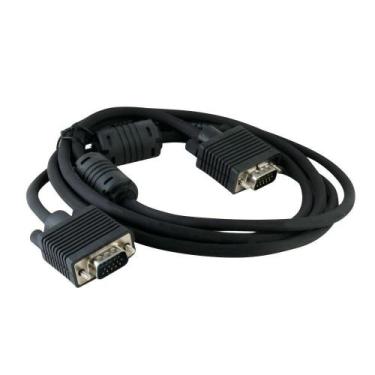 Imagem de Cabo Nwt Para Monitor Vga Hd15m X Hd15m 1,50 Metros Preto - TAGIMA