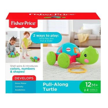 Imagem de Empurra Tartatuga - Fisher-Price - Brinquedo para Bebes - MATTEL