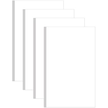 Imagem de (Pacote com 4) 21,6 cm x 35,5 cm Papel de cartolina branco tamanho legal – 200 folhas de cartolina premium lisa de 36 kg – Perfeito para artes e artesanato, documentos, programas, impressão de menus