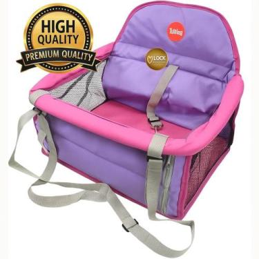 Imagem de Cadeira Transporte Pet Carro (Cães/Gato) Cadeirinha Móvel Passeio Viag