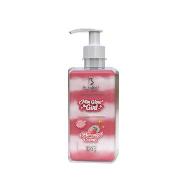 Imagem de Creme Hidratante Mix Glow Girl Corporal Morango/Creme 320g - Bio Insti