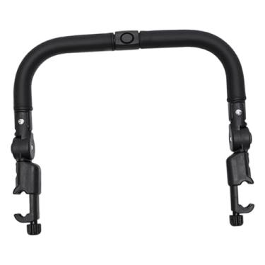 Imagem de Dynwave Barra de mão frontal para carrinho de bebê, alça universal, corrimãos ajustáveis ​​e resistentes, acessórios, apoio de braço, barra de suporte para