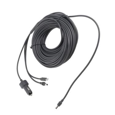 Imagem de Yunir 3 Em 1 satellite Mini Cable, Plugue Masculino DC, USB C e Porta do Carregador de Carro para Cabo de Substituição de CC para Mini Power de satellite, Extensão Acessórios para (15m)