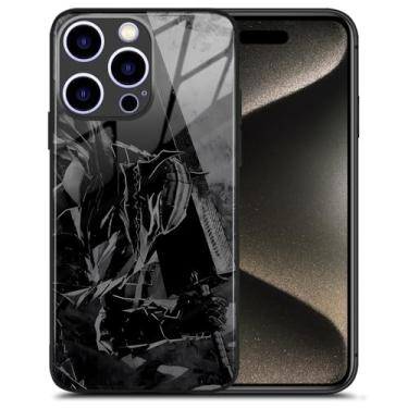 Imagem de Capa de telefone Guts Berserker Armor popular mangá silicone de vidro brilhante - Capa de proteção de telefone com design de anime para iPhone 11