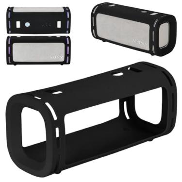 Imagem de Ferbao Capa de silicone para Sony ULT Field 5, capa protetora para acessórios de alto-falante Sony ULT Field 5 (preto)
