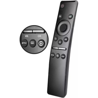 Imagem de Controle Remoto para Smart TVs 4K com Botões de Atalho de Streaming - Não requer Configuração - Compatível com Modelos