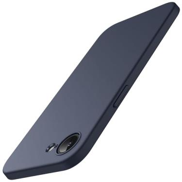 Imagem de JETech Capa para iPhone 16e 6,1 Polegadas 2025, Proteção Total da Lente da Câmera, Case Protetora de TPU Macio para Telefone, Acabamento Fosco, Capinha de à Prova de Choque (Azul Escuro)