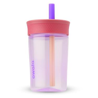 Imagem de COPO OWALA TUMBLER INFANTIL PLÁSTICO BPA FREE 15OZ / 443ML - PINK/PURPLE (LILAC ROCKET)