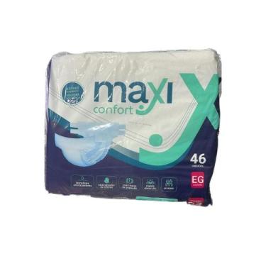 Imagem de Fralda Geriátrica Descartável Maxi Confort  EG  46 tiras